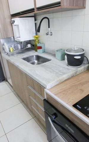 Apartamento à venda com 69m², 2 quartos e 1 vagaCozinha