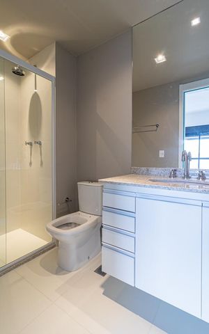 Apartamento para alugar com 55m², 1 quarto e 1 vagaBanheiro
