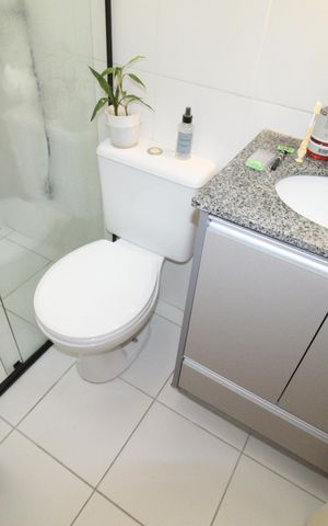 Apartamento para alugar com 67m², 3 quartos e 2 vagasBanheiro
