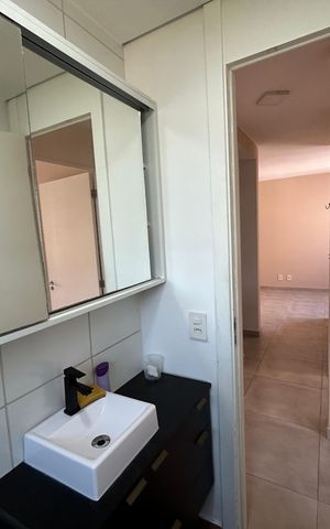 Apartamento à venda com 47m², 2 quartos e sem vagaBanheiro