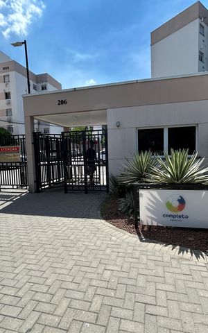 Apartamento à venda com 47m², 2 quartos e sem vagaFachada e portaria