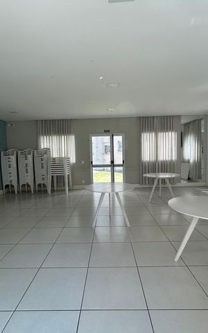Apartamento à venda com 47m², 2 quartos e sem vagaÁrea comum - Salão de festas