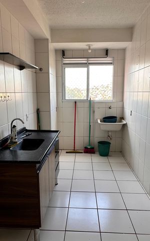 Apartamento para alugar com 44m², 2 quartos e sem vaga Apartamento para alugar com 44m², 2 quartos e sem vagaCozinha/Área de serviço