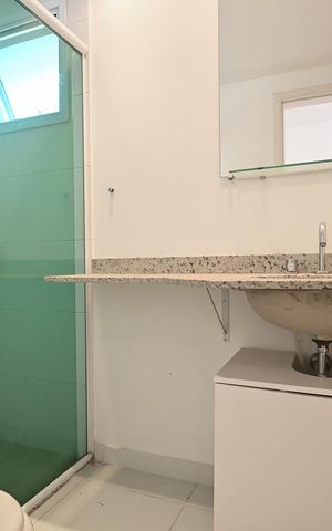 Apartamento à venda com 86m², 2 quartos e 1 vagaBanheiro Suíte 2