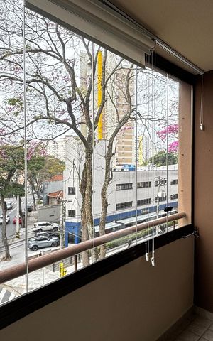 Apartamento para alugar com 76m², 2 quartos e 2 vagasSala - Sala de Jantar Varanda