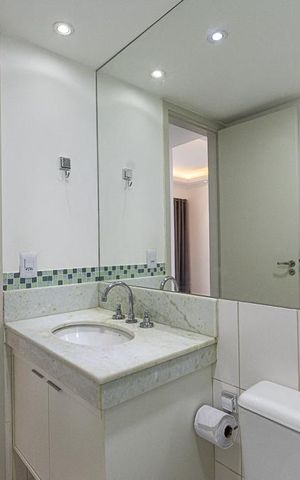 Apartamento à venda com 84m², 3 quartos e 2 vagas Apartamento à venda com 84m², 3 quartos e 2 vagasBanheiro