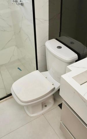 Apartamento à venda com 58m², 2 quartos e 1 vaga Apartamento à venda com 58m², 2 quartos e 1 vagaBanheiro Social
