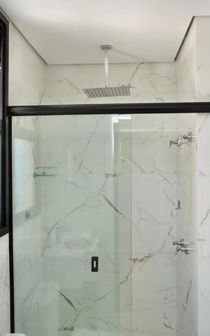 Apartamento à venda com 58m², 2 quartos e 1 vaga Apartamento à venda com 58m², 2 quartos e 1 vagaBanheiro da Suíte
