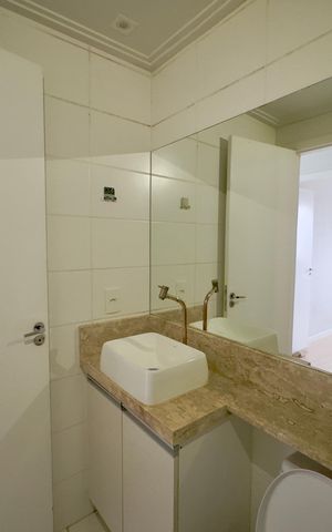 Apartamento para alugar com 69m², 2 quartos e 1 vaga Apartamento para alugar com 69m², 2 quartos e 1 vagaBanheiro 2