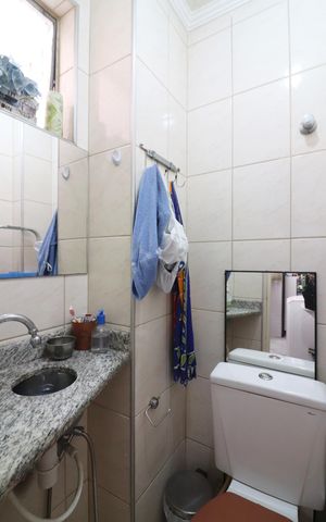 Apartamento para alugar com 62m², 2 quartos e 1 vagaBanheiro de serviço