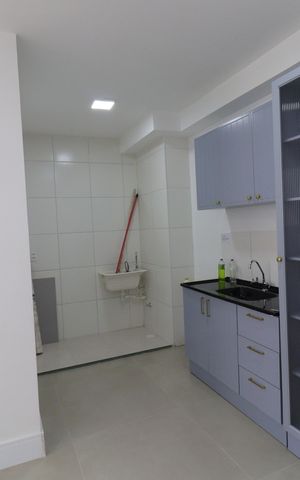Apartamento para alugar com 33m², 2 quartos e sem vagaCozinha e Área de Serviço