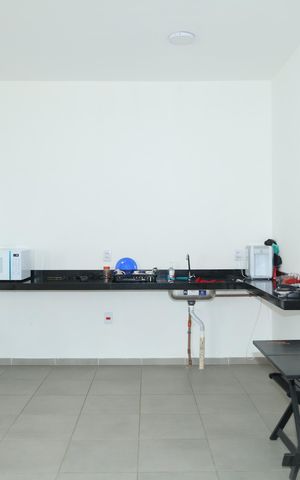 Apartamento para alugar com 37m², 2 quartos e sem vagaÁrea comum - Salão de festas