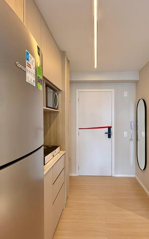 Studio à venda com 27m², 1 quarto e sem vaga Studio à venda com 27m², 1 quarto e sem vagaCozinha