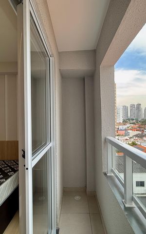 Studio à venda com 27m², 1 quarto e sem vaga Studio à venda com 27m², 1 quarto e sem vagaSacada