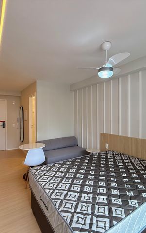 Studio à venda com 27m², 1 quarto e sem vaga Studio à venda com 27m², 1 quarto e sem vagaQuarto