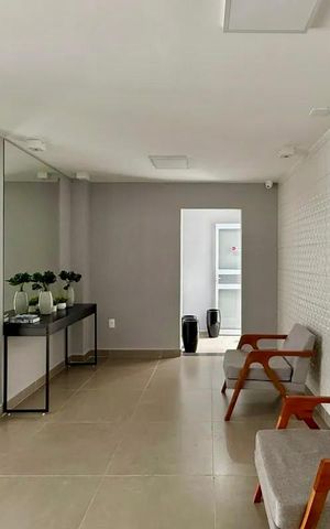 Studio à venda com 27m², 1 quarto e sem vaga Studio à venda com 27m², 1 quarto e sem vagaHall Social Bloco