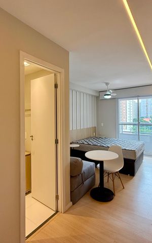Studio à venda com 27m², 1 quarto e sem vaga Studio à venda com 27m², 1 quarto e sem vagaCozinha