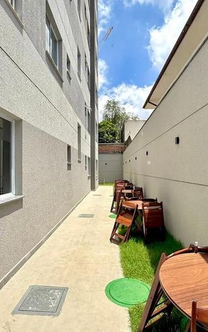 Studio à venda com 27m², 1 quarto e sem vaga Studio à venda com 27m², 1 quarto e sem vagaChurrasqueira