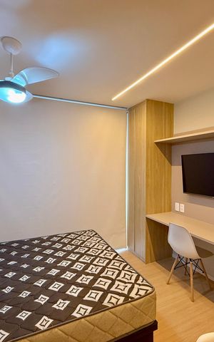 Studio à venda com 27m², 1 quarto e sem vaga Studio à venda com 27m², 1 quarto e sem vagaQuarto