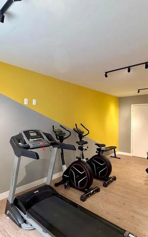 Studio à venda com 27m², 1 quarto e sem vaga Studio à venda com 27m², 1 quarto e sem vagaAcademia