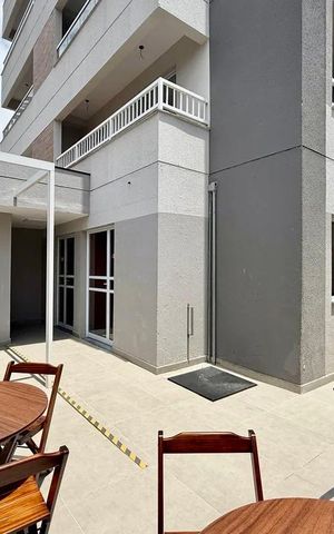 Studio à venda com 27m², 1 quarto e sem vaga Studio à venda com 27m², 1 quarto e sem vagaChurrasqueira