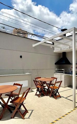 Studio à venda com 27m², 1 quarto e sem vaga Studio à venda com 27m², 1 quarto e sem vagaChurrasqueira