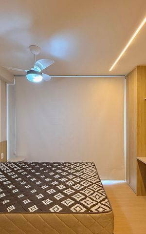 Studio à venda com 27m², 1 quarto e sem vaga Studio à venda com 27m², 1 quarto e sem vagaQuarto