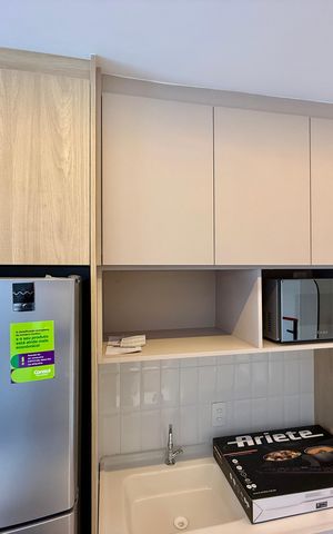 Studio à venda com 27m², 1 quarto e sem vaga Studio à venda com 27m², 1 quarto e sem vagaCozinha