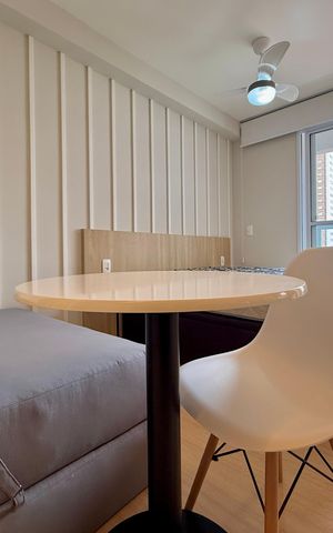 Studio à venda com 27m², 1 quarto e sem vaga Studio à venda com 27m², 1 quarto e sem vagaSala