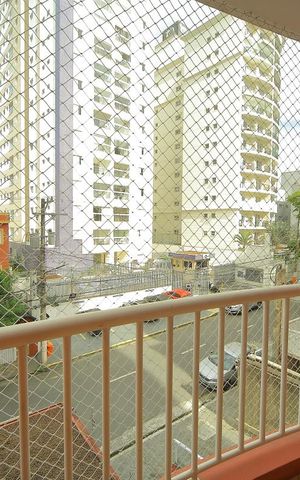 Apartamento à venda com 63m², 2 quartos e 1 vagaSacada da Sala