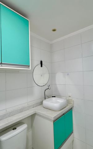 Apartamento para alugar com 45m², 2 quartos e 1 vaga Apartamento para alugar com 45m², 2 quartos e 1 vagaBanheiro