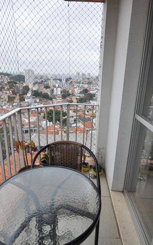 Apartamento à venda com 75m², 2 quartos e 1 vagaSacada da Sala