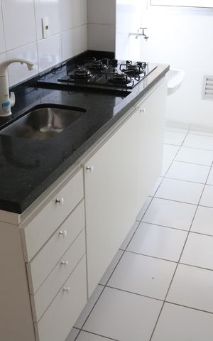 Apartamento para alugar com 45m², 2 quartos e sem vagaCozinha e Área de Serviço