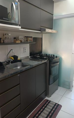Apartamento para alugar com 65m², 2 quartos e 1 vaga Apartamento para alugar com 65m², 2 quartos e 1 vagaCozinha e Área de Serviço