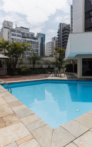 Studio à venda com 42m², 1 quarto e 1 vagaPiscina