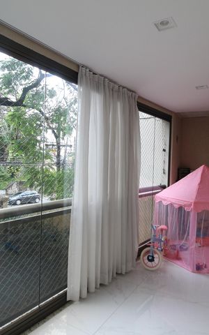 Apartamento à venda com 107m², 3 quartos e 2 vagasSala - Varanda