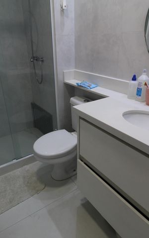 Apartamento à venda com 107m², 3 quartos e 2 vagasBanheiro Social