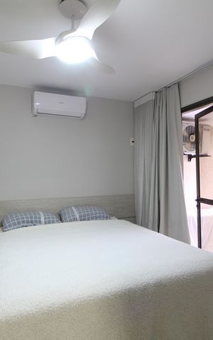 Apartamento à venda com 107m², 3 quartos e 2 vagasQuarto 3