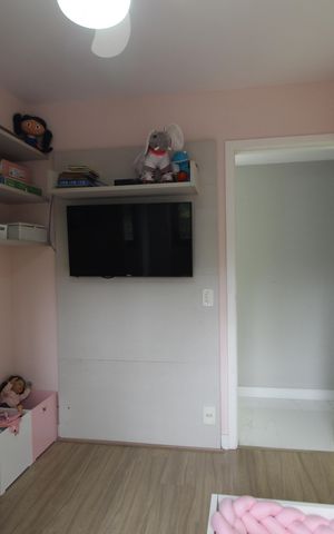 Apartamento à venda com 107m², 3 quartos e 2 vagasQuarto 1