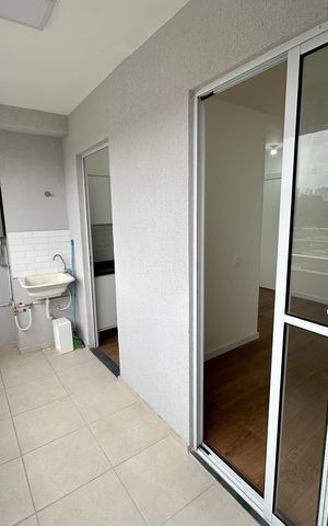 Apartamento para alugar com 41m², 2 quartos e sem vaga Apartamento para alugar com 41m², 2 quartos e sem vagaVaranda