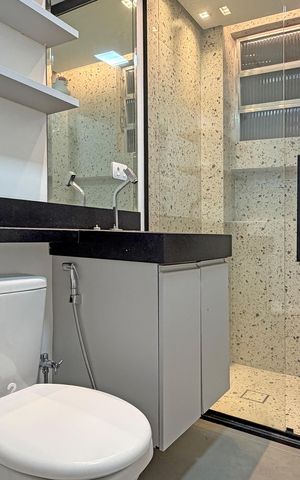 Apartamento para alugar com 42m², 1 quarto e 1 vagaBanheiro