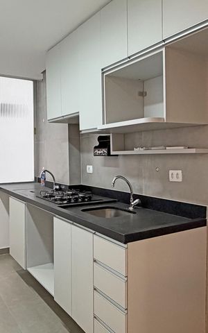 Apartamento para alugar com 42m², 1 quarto e 1 vagaCozinha e Área de Serviço