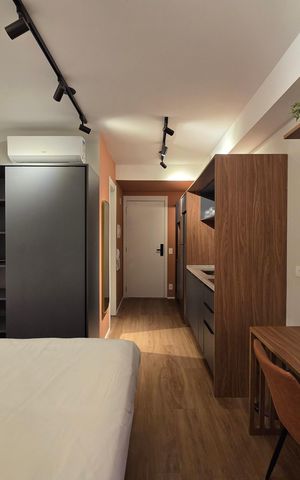 Studio para alugar com 31m², 1 quarto e sem vaga Studio para alugar com 31m², 1 quarto e sem vagaStudio