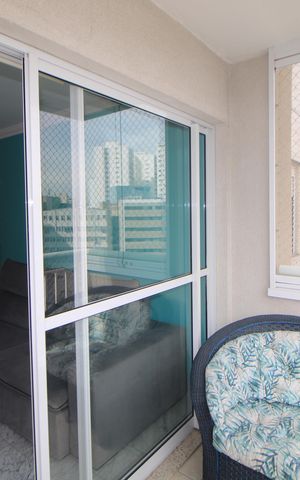 Apartamento para alugar com 64m², 3 quartos e 2 vagasSala - Varanda