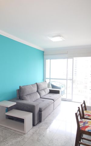 Apartamento para alugar com 64m², 3 quartos e 2 vagasSala