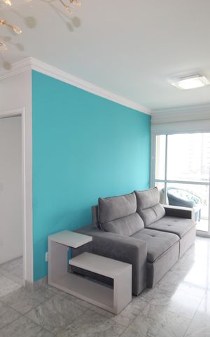 Apartamento para alugar com 64m², 3 quartos e 2 vagasSala