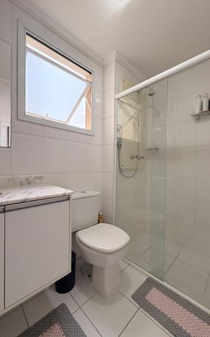 Apartamento para alugar com 101m², 3 quartos e 2 vagasBanheiro da Suíte