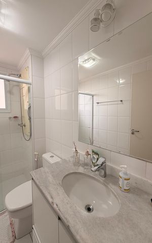 Apartamento para alugar com 101m², 3 quartos e 2 vagasBanheiro Social