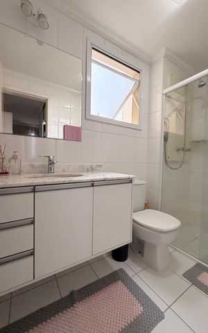 Apartamento para alugar com 101m², 3 quartos e 2 vagasBanheiro da Suíte