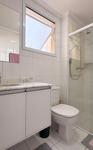 Apartamento para alugar com 101m², 3 quartos e 2 vagasBanheiro da Suíte